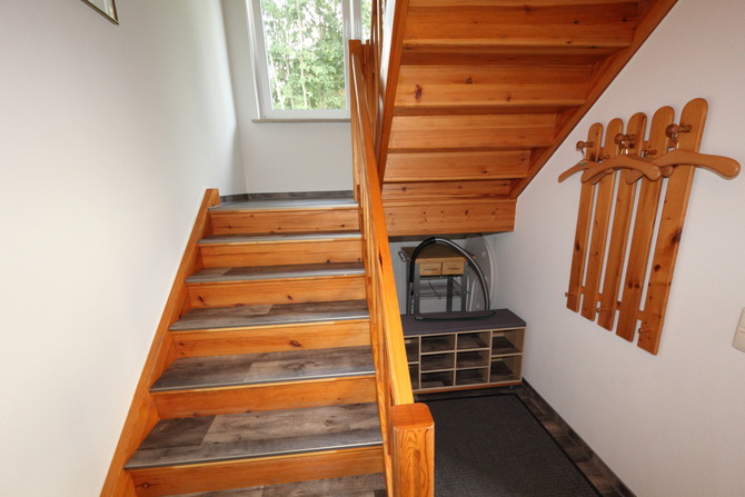 Ferienwohnung in K&uuml;hlungsborn - Ferienhaus zum Strand - Garderobe  mit viel Platz