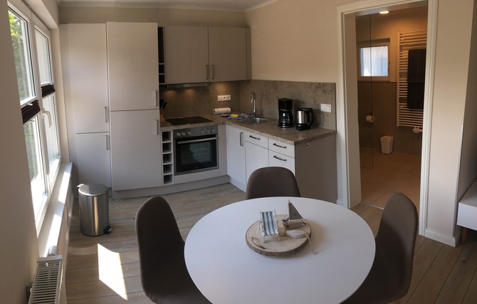 Ferienwohnung in K&auml;gsdorf - Meerblick - Beispiel K&uuml;chenbereich
