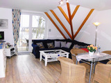 Ferienwohnung in Niendorf/Ostsee - Residenz Niendorf mit Meerblick - Wohnzimmer