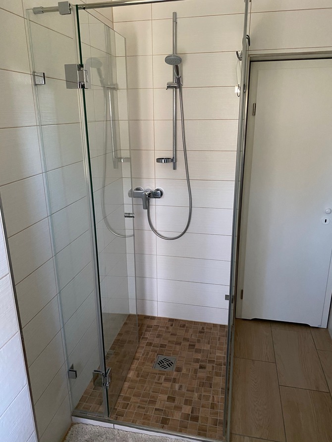 Ferienhaus in Warnem&uuml;nde - Hohe D&uuml;ne - Lilla Dan - WC mit Dusche im EG