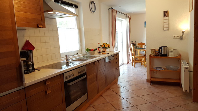 Ferienwohnung in Fehmarn OT D&auml;nschendorf - Wenzel - Voll ausgestattete Einbauk&uuml;che