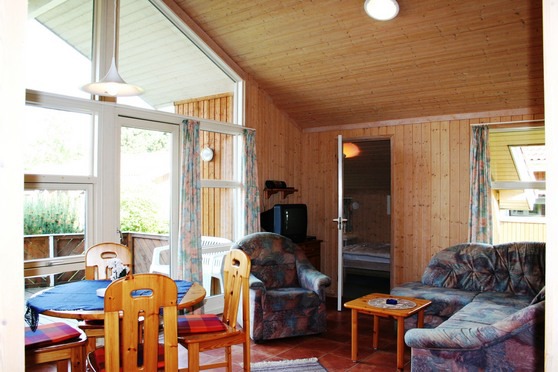 Ferienhaus in Pelzerhaken - Am Waldrand Haus C - Wohnbereich