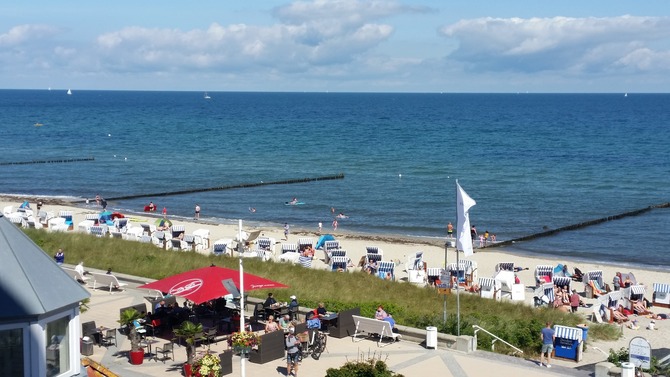 Ferienwohnung in Kühlungsborn - Haus Olymp - Strandleben in Kübo