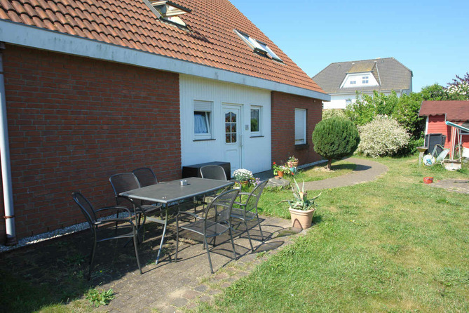 Appartement in Ostseebad Heringsdorf - Schön App. EG - Außenbereich