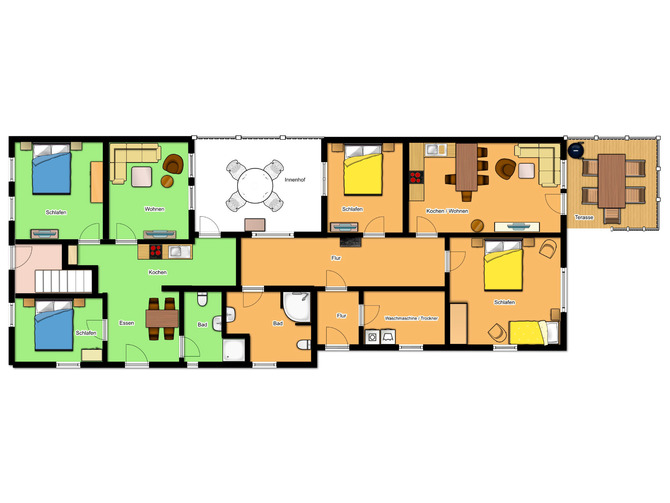 Ferienwohnung in Gr&ouml;mitz - Wohnung 3 - Bild 10