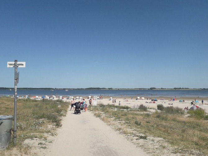 Ferienwohnung in Tremt - Zum Naturstrand - Ausflugsziel: Strandbad Eldena Greifswald