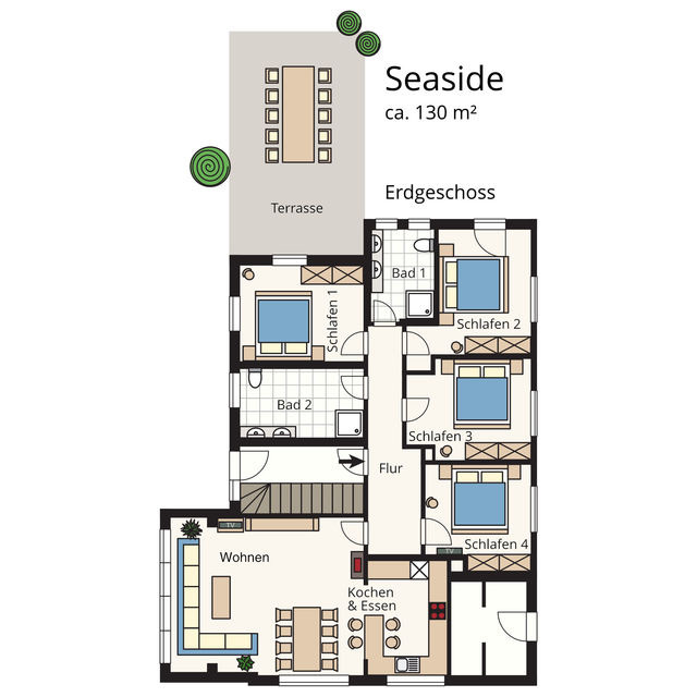 Ferienwohnung in Gr&ouml;mitz - "Strandvilla Seagull - Whg. Seaside" - Bild 25