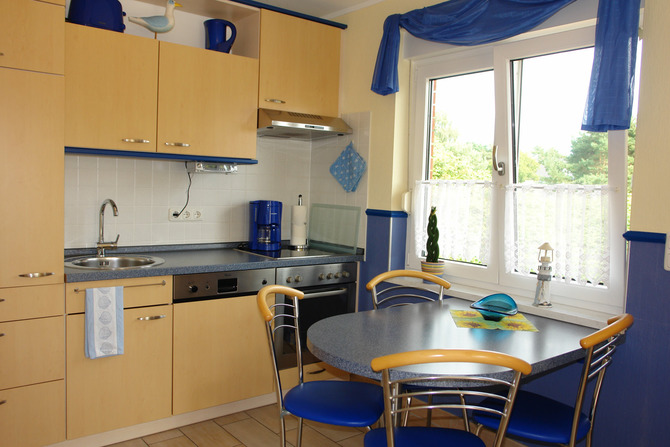 Ferienhaus in Ostseebad Heringsdorf - Kleines Möwennest - Küchenbereich