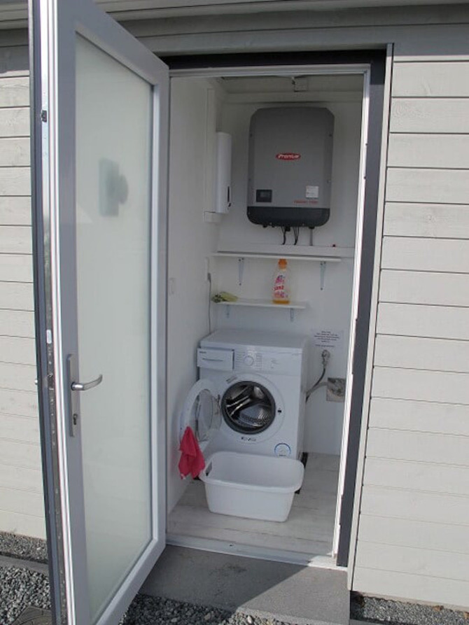 Ferienwohnung in Fehmarn OT Albertsdorf - Weber V - Waschmaschine f&uuml;r alle G&auml;ste