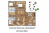 Ferienwohnung in Stein - Whg. Strandl&auml;ufer- Haus Nordlichter - Bild 10