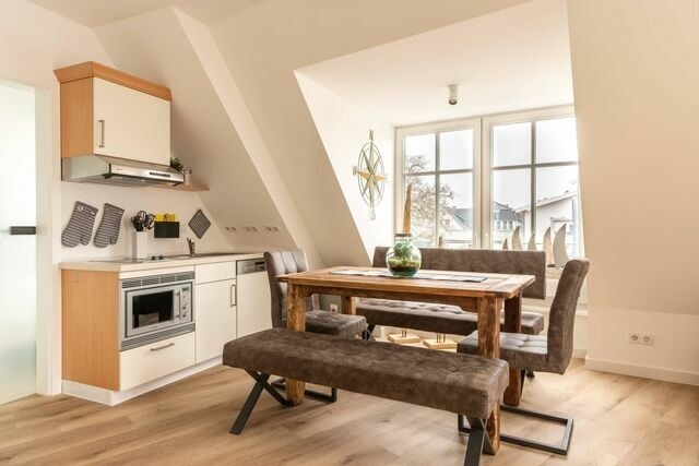 Ferienwohnung in Binz - Fewo 9 "K&uuml;stenliebe" Villa Vogelsang Binz, 3-Raum, Balkon, Sauna, Parkplatz, Strandnah - Bild 3