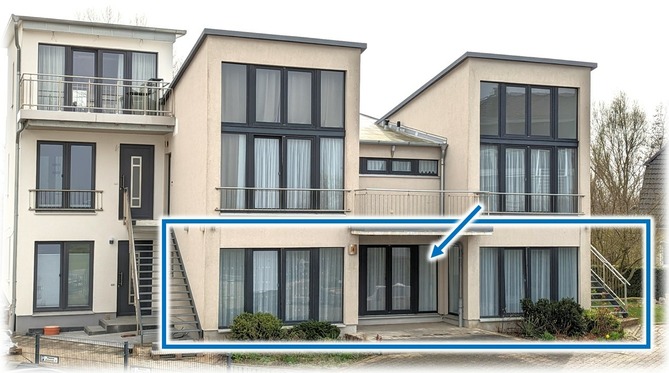 Ferienwohnung in Börgerende - Appartement 1 - Familiensuite - Bild 2