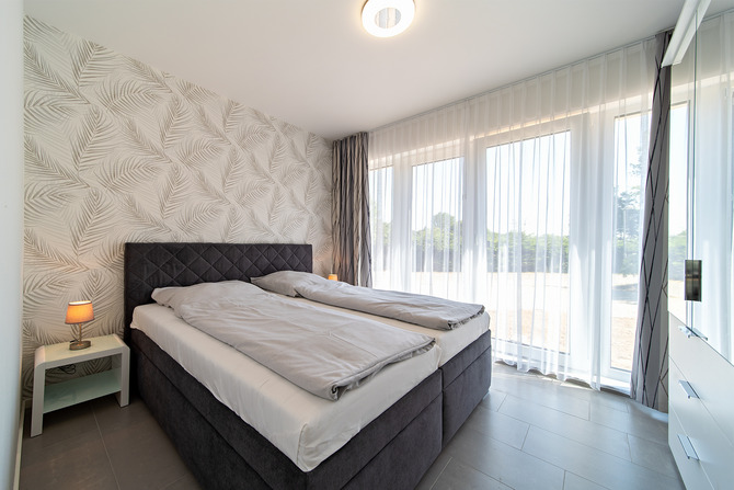 Ferienwohnung in Börgerende - Appartement 2 - Dünenblick - 11qm Schlafzimmer