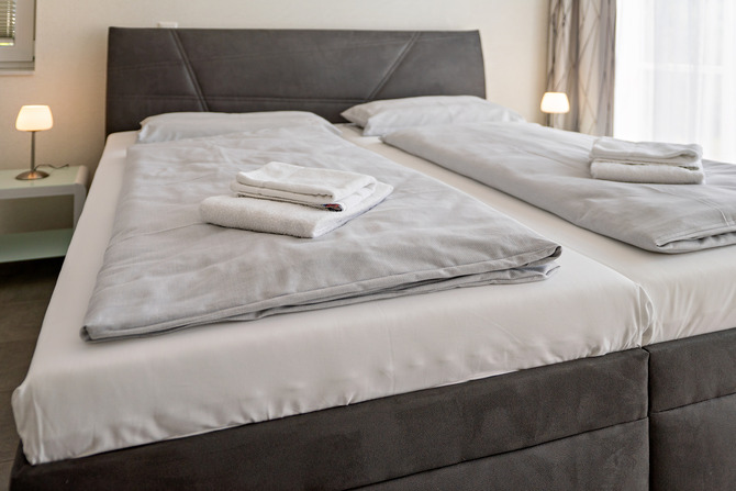 Ferienwohnung in Börgerende - Appartement 5 - Traumblick - 1,80m Doppelbett