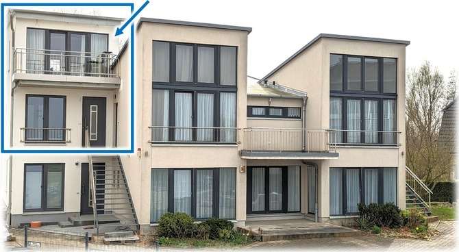 Ferienwohnung in Börgerende - Appartement 5 - Traumblick - Bild 3