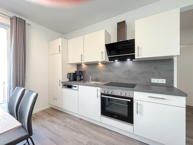 Ferienwohnung in Boltenhagen - Weiße Villen Whg. 20 - Küchenzeile