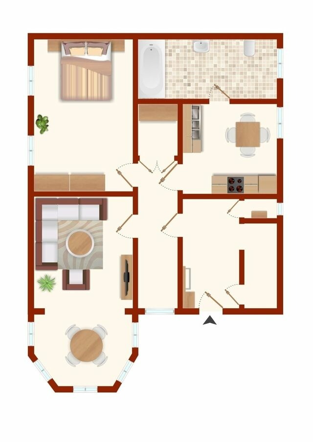 Ferienwohnung in Laboe - Villa am Park - U - Bild 15